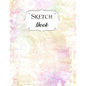 Sketch Book: Watercolor Sketchbook Scetchpad for Drawing or Doodling Notebook Pad for Creative Artists #7 Pink Purple Yellow - Paperback