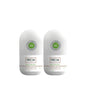 INCIA Natural Whitening Roll-On Deodorant - 50ml x 2 Pack - Natural Deodorant for Underarm Whitening & Hygiene