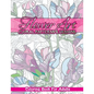 Flower Art Floral Patterns & Designs Coloring Book For Adults - Paperback