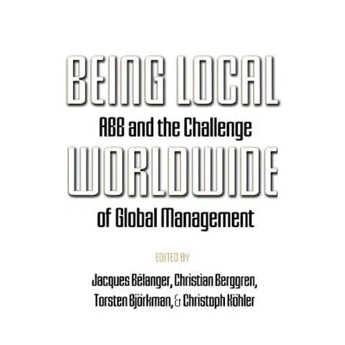 Being Local Worldwide - Paperback