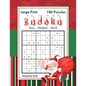 Large Print Sudoku - Christmas Edition - 180 Easy to Hard Puzzles: Large Print Sudoku Book for Adults - Book 1 - Paperback
