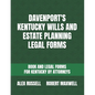 Davenport's Kentucky Wills And Estate Planning Legal Forms - Paperback