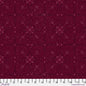 Enrapture by Giucy Giuce Flourish - Garnet Cotton 44"/45" Fabric Per Yard