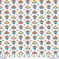 American as Cherry Pie - White Cotton 44"/45" Fabric Per Yard