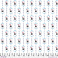 White Children March On Americas Birthday Cotton 44"/45" Fabric Per Yard