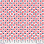 Red Simple American Home Americas Birthday Cotton 44"/45" Fabric Per Yard