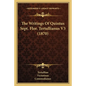 The Writings Of Quintus Sept. Flor. Tertullianus V3 (1870) - Paperback
