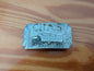 Higbie Mfg. Co. Trucking Buckle from Unknown - 1970s Apparel / Accessories (Pewter or mixed metal alloy Belt Buckle, Trucker, Vintage, Americana, Silver)