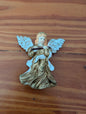 Gold Angel Ornament from Unknown -  Ornaments (Resin Ornament, Traditional, Religious, Gold, White)