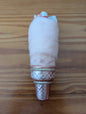 Cotton Candy Ornament from Unknown -  Ornaments (Glass, Fiber Ornament, Novelty, Food-themed, Whimsical, Pink, Silver)
