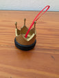 Crown on Tire Ornament from Unknown -  Ornaments (Plastic or Resin Ornament, Novelty, Hobby, Gold, Black)