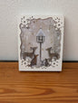 Winter Woodland Shadow Box from Unknown -  Holiday Decor (Wood or MDF, Paper, LED Lighted Decor, Woodland, Rustic, Winter, White, Brown, Grey)