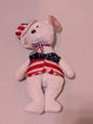 Osito the Bear - Ty Beanie Baby (White, 1999, MWMT, Plush, Toy, Stuffed Animal, Vintage, Retired)