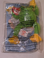 Smoochy the Frog - McDonald's / Ty Teenie Beanie Baby (Green, Yellow, 1999, Plush, Toy, Vintage, Stuffed Animal, Retired)
