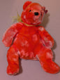 TANGERINE the Bear TY Beanie Buddy -  Soft 13" Plush  (MWMT, Vintage, Retired, with Tag, VTG, Stuffed Animal, Plush, Toy)