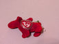 Rover the Dog - Ty Jingle Beanie (Red, 1999, Plush Toy, Stuffed Animal, MWMT, Vintage, Retired)
