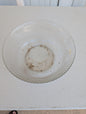 Macbeth Evans Clear Glass PETALWARE Crystal Large Round Vegetable Bowl Vintage