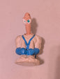 Earthworm Jim Pop My Top Vintage 1995 Taco Bell Kids Meal Toys  Worm Figure(Action Figure, SciFi/Fantasy, Collectable, Vintage, Loose, Missing Parts/pieces, Incomplete)
