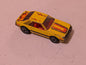 Ford Turbo Mustang Cobra Hot Wheels Ford Turbo Mustang Cobra Yellow (Vehicle, SciFi/Fantasy, Collectable, Vintage, Loose, Missing Parts/pieces, Incomplete)