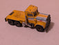 Peterbilt 1981 Yellow Semi-Truck Die Cast Model Truck Vintage Matchbox (Vehicle, SciFi/Fantasy, Collectable, Vintage, Loose, Missing Parts/pieces, Incomplete)