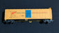 Libby's Famous Foods Boxcar Boxcar likely from Tyco - 1970s HO Scale Model Train (Plastic, Metal Boxcar, Not Applicable, Yellow, Blue, Red)