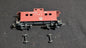 Baltimore & Ohio Caboose Caboose likely from Athearn - 1970s HO Scale Model Train (Plastic, Metal Caboose, Not Applicable, Red, Black, White)