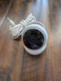 Indoor WiFi Security Camera from Logi - 2010s/2020s Smart Home, Security (Plastic, Electronics Security Camera, Modern, Minimalist, White, Black, indoor camera, WiFi, security, pet cam)