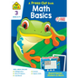 School Zone Math Basics Grade 3 Press-Out Workbook - Paperback