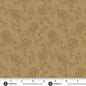 Parchment Filigree Fredericksburg Revisited 108" Cotton Wideback Fabric per yard