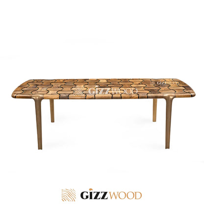 Patch Epoxy Resin Dining Table