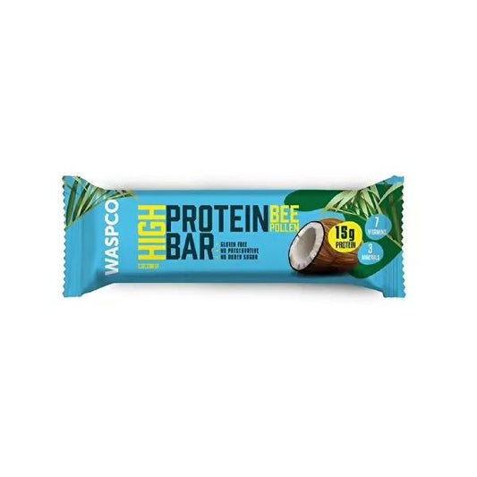 Wasp Protein Bar - No Added Sugar, High Fiber, Natural Protein Snack