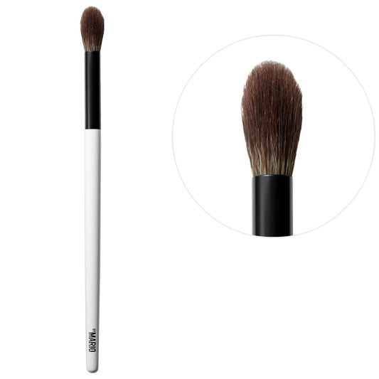 Makeup By Mario EF2 Blending Eye and Face Brush - Cruelty-Free, Vegan Makeup Brush for Seamless Eyeshadow and Face Makeup Application