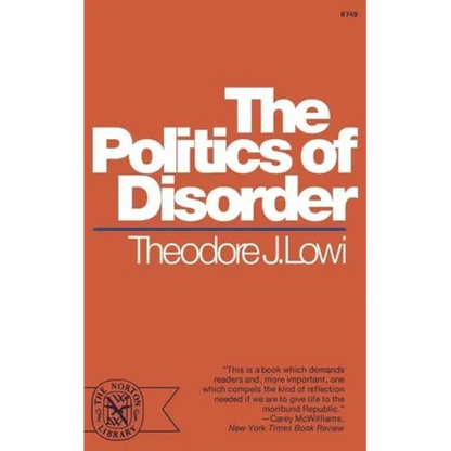 The Politics of Disorder - Paperback