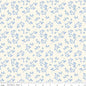 Penelope Stems Cream Cotton Wideback Fabric per yard