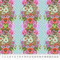 Perennial Borders Beata's Garden in Seafoam AMT137-78V Cotton 44"/45" Fabric Per Yard