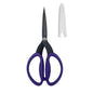 Perfect Scissors Purple 7-3/4in Large Micro-Serrated Non-Slip Blade
