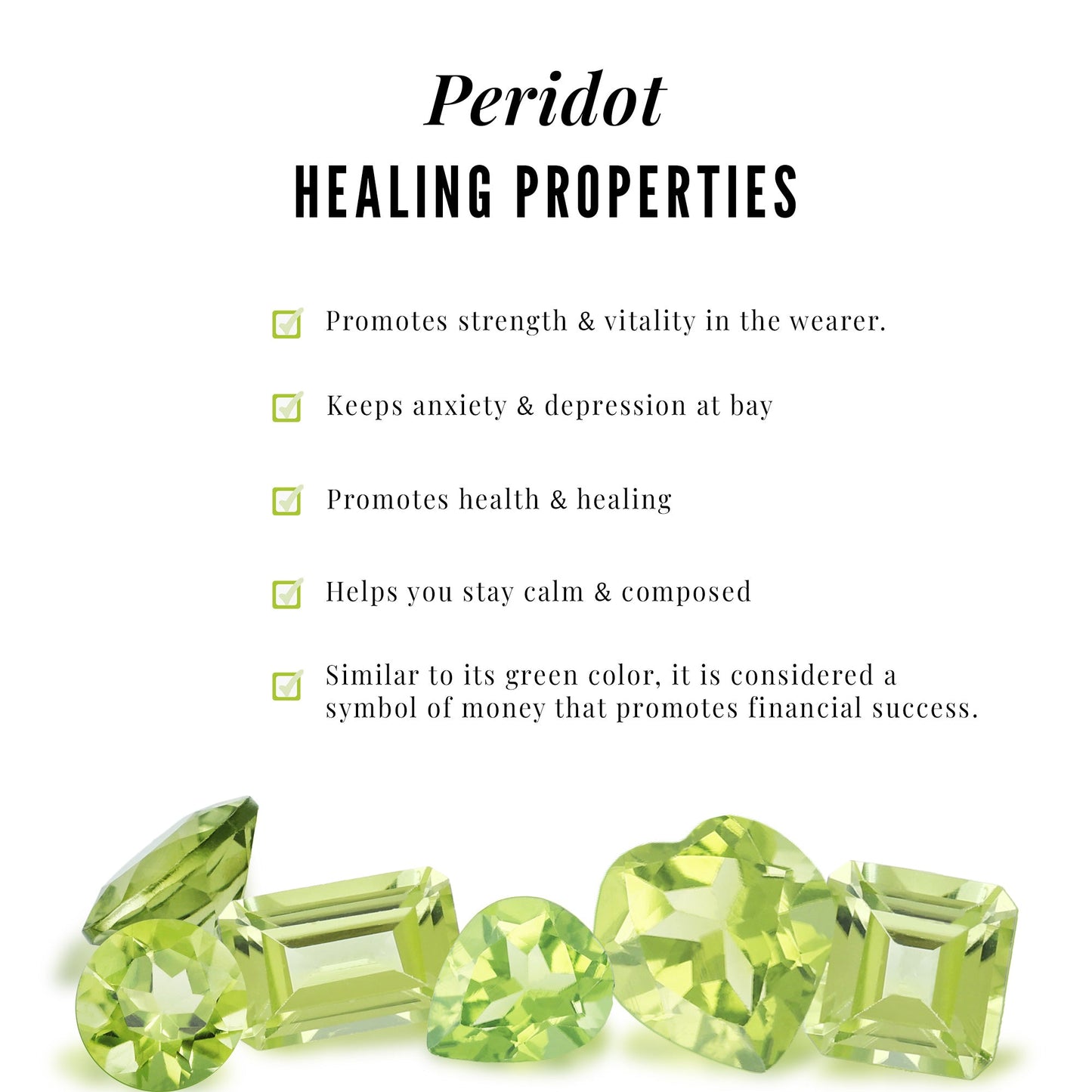 Real 1.8 Carat Peridot Stud Earrings with Diamond Half Halo