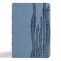 CSB Large Print Compact Reference Bible, Digital Study Edition, Slate Leathertouch - Imitation Leather