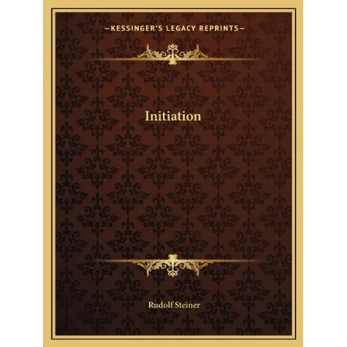 Initiation - Paperback