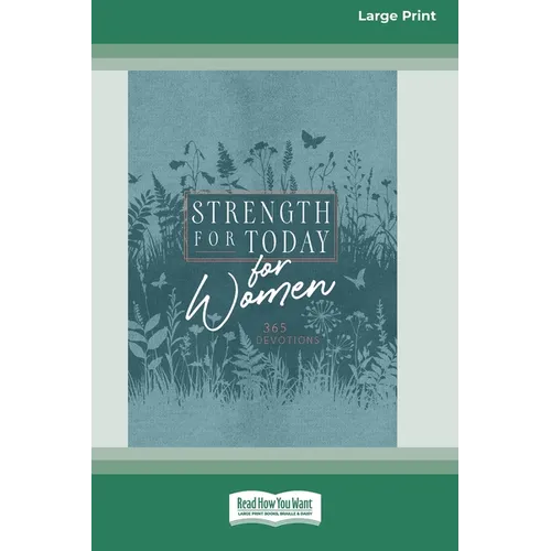 Strength for Today for Women: 365 Devotions [Standard Large Print] - Paperback