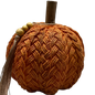 Burnt Orange Braided Harvest Pumpkin
