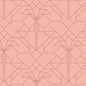 Pink Desert April Showers & Coonley Tulip Cotton Wideback Fabric per yard