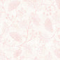 Pink Operetta Flowering Vines Cotton 43"/44" Fabric Per Yard