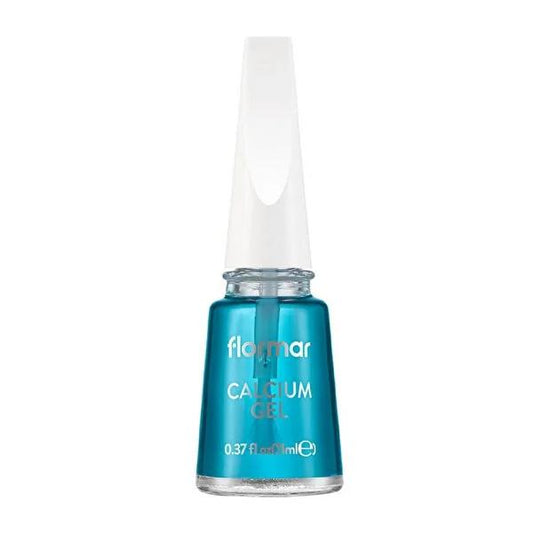 Flormar Nail Care Gel with Calcium - Strengthen & Care for Healthy Nails - 11 ml