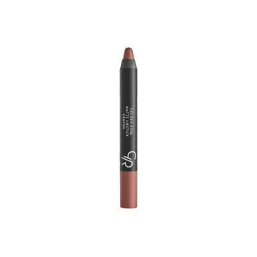 Golden Rose Matte Lipstick Crayon - Vegan, Cruelty-Free, Moisturizing Lip Color