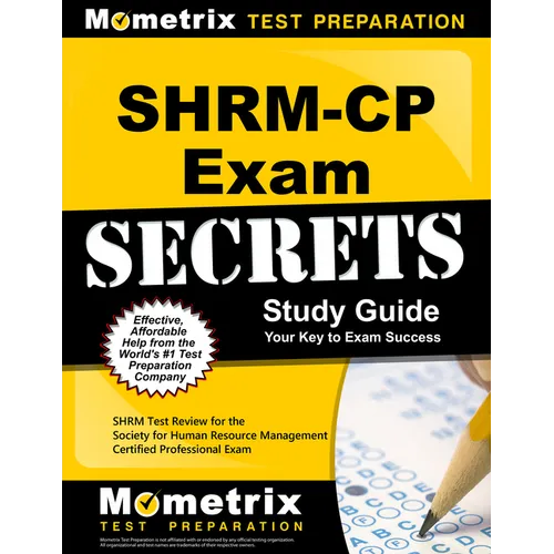 Shrm-Cp Exam Secrets Study Guide: Shrm Test Review for the Society for Human Resource Management Certified Professional Exam - Paperback