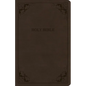 CSB Thinline Bible, Value Edition, Brown Leathertouch - Imitation Leather