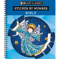 Brain Games - Sticker by Number: Bible (28 Images to Sticker) - Spiral