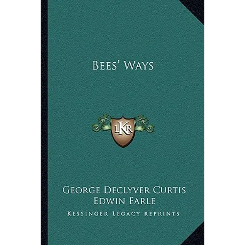 Bees' Ways - Paperback