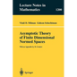 Asymptotic Theory of Finite Dimensional Normed Spaces: Isoperimetric Inequalities in Riemannian Manifolds - Paperback